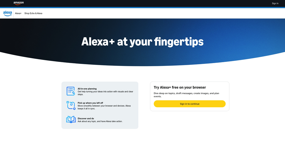 amazon-alexa-homepage-screenshot Amazon Alexa app interface showing smart home device controls