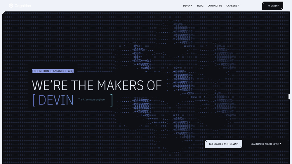 Devin AI software engineer dashboard showing autonomous coding