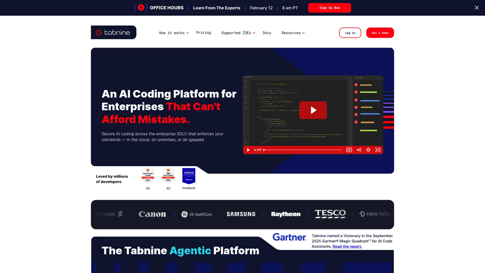 tabnine-homepage-screenshot Tabnine AI code assistant showing completions in code editor